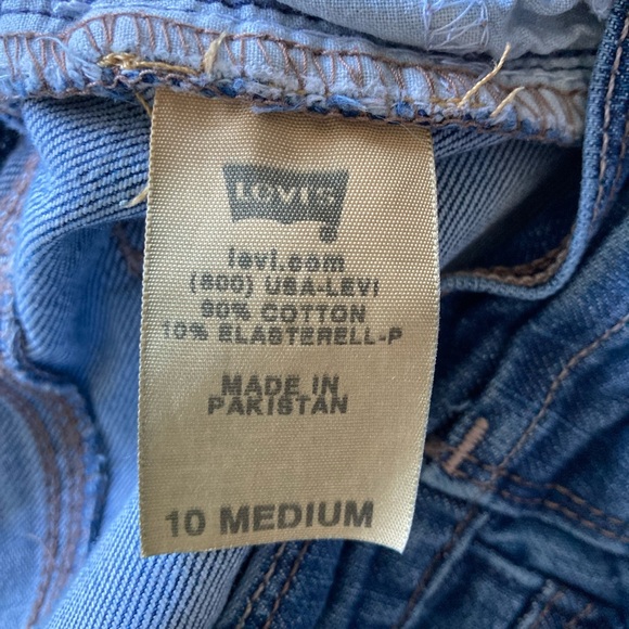 Levi’s Ultimate Lift Boot Cut 544 Blue Denim Jeans Women’s 10 Medium - Picture 5 of 8